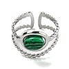304 Stainless Steel Open Cuff Rings RJEW-C079-10P-3