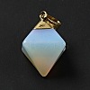 Opalite Pendants G-P474-03G-01-3