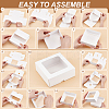 Square Kraft Paper Storage Gift Boxes CON-WH0095-100C-01-4
