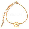 201 Stainless Steel Bracelet Making STAS-CJ0001-12G-8
