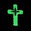 Luminous Alloy Resin Pendants RESI-D073-01E-3