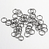 Iron Open Jump Rings IFIN-A018-8mm-B-1