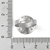 Non-Tarnish 304 Stainless Steel Sieve Ring Settings STAS-K278-06A-P-4