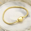 Brass European Style Bracelets for Jewelry Making BJEW-S158-17G-2