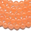 Natural Malaysia Jade Beads Strands G-L645-C01-8mm-20-4