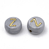 Opaque Acrylic Beads X-SACR-Q193-01-2