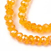 Electroplate Glass Beads Strands EGLA-A034-T2mm-A24-3