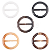 20Pcs Resin Tri-Glide Adjuster Buckles FIND-GF0008-12E-1