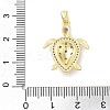 Brass Micro Pave Cubic Zirconia Pendants LS-KK-F877-13G-3