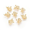 Brass Rhinestone Settings KK-G151-54G-1