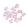 Two-Tone Transparent Glass Charms GLAA-H016-15B-1