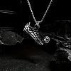 Football Soccer Shoe 667 Stainless Steel Pendant Necklaces for Men FS-WG4A7BD-01-2