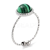 Ion Plating(IP) 304 Stainless Steel Ring RJEW-B059-02P-02-1
