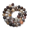 Natural Botswana Agate Beads Strands G-H334-A01-02-3