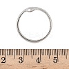 304 Stainless Steel Open Cuff Rings for Women RJEW-A079-06C-P-5