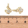 Alloy Rhinestone Charms FIND-C076-03G-3