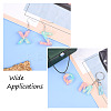 26Pcs 26 Style Transparent Epoxy Resin Pendants CRES-TA0001-13-10