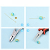 Brass Eye Pins KK-YW0004-04A-P-3