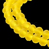Transparent Glass Beads Strands LS-EGLA-A034-T8mm-MD17-5