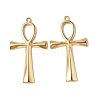 Ion Plating(IP) 304 Stainless Steel Pendants STAS-C066-10G-2