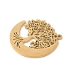 304 Stainless Steel Pendants STAS-V016-10G-2