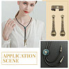 DIY Iron Bolo Tie Making Finding Kit FIND-CA0008-98-6