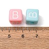 Opaque Acrylic European Beads AC-CBA7A73-01B-3