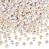 500Pcs Plating Acrylic Beads PACR-TADJ0001-01D-1