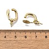 Brass with Cubic Zirconia Ear Cuff Findings LS-KK-Q048-22G-3