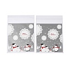 Christmas Theme Plastic Bakeware Bag OPP-Q004-04D-1
