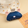 Cellulose Acetate(Resin) Claw Hair Clips PW-WG364EB-01-5