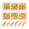 120Pcs 6 Styles Brass Screw Clasps KK-PH0010-75-7