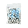 100Pcs Polyester Cord Mobile Straps MOBA-FS0001-02B-11