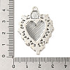 Tibetan Style Alloy Pendants PALLOY-M217-01D-AS-3