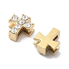 PVD Vacuum Plating 304 Stainless Steel Crystal Rhinestone Beads SATS-R130-02G-02-2