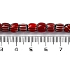 Handmade Lampwork Chevron Beads Strands LAMP-K041-01A-09-5