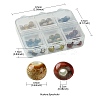6 Colors Handmade Fancy Antique Glazed Porcelain Ceramic Round Beads PORC-FS0001-02-4