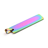Ion Plating(IP) 304 Stainless Steel Pendants STAS-D142-01B-M-2