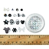 DIY Acrylic & ABS Plastic Imitation Pearl Beads Bracelets Making Kits DIY-FS0006-50-5