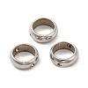 Non-Tarnish 201 Stainless Steel Bead Frames STAS-O130-06P-C-1
