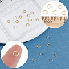 20Pcs 925 Sterling Silver Round Rings STER-BBC0009-64A-G-6