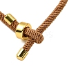 Braided Nylon Cord Bracelet Making MAK-A017-D03-15G-2