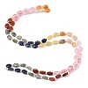 Cherry Quartz Glas & Natural Sodalite & Green Strawberry Quartz & Red Jasper & Red Aventurine & Rose Quartz Beads Strands G-Z135-A10-3