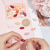 40Pcs 10 Colors Dyed Synthetic Coral & Resin Beads SHEL-SP0001-07A-3