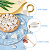 9 Sets 9 Style ABS Plastic Imitation Pearl Pendants KY-TA0001-23-4