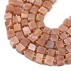 Natural Sunstone Beads Strands G-G053-B28-01-4