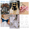 6Pcs Acrylic Bowknot Making Template Sets DIY-BC0016-96-5