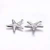 Tarnish Resistant 304 Stainless Steel Pendants X-STAS-E438-21B-P-2