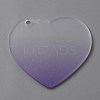 Gradient Transparent Acrylic Disc Big Pendants LS-FIND-WH0032-54E-1