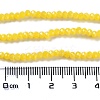Baking Paint Imitation Jade Glass Bead Strands DGLA-A034-J2MM-A30-2
